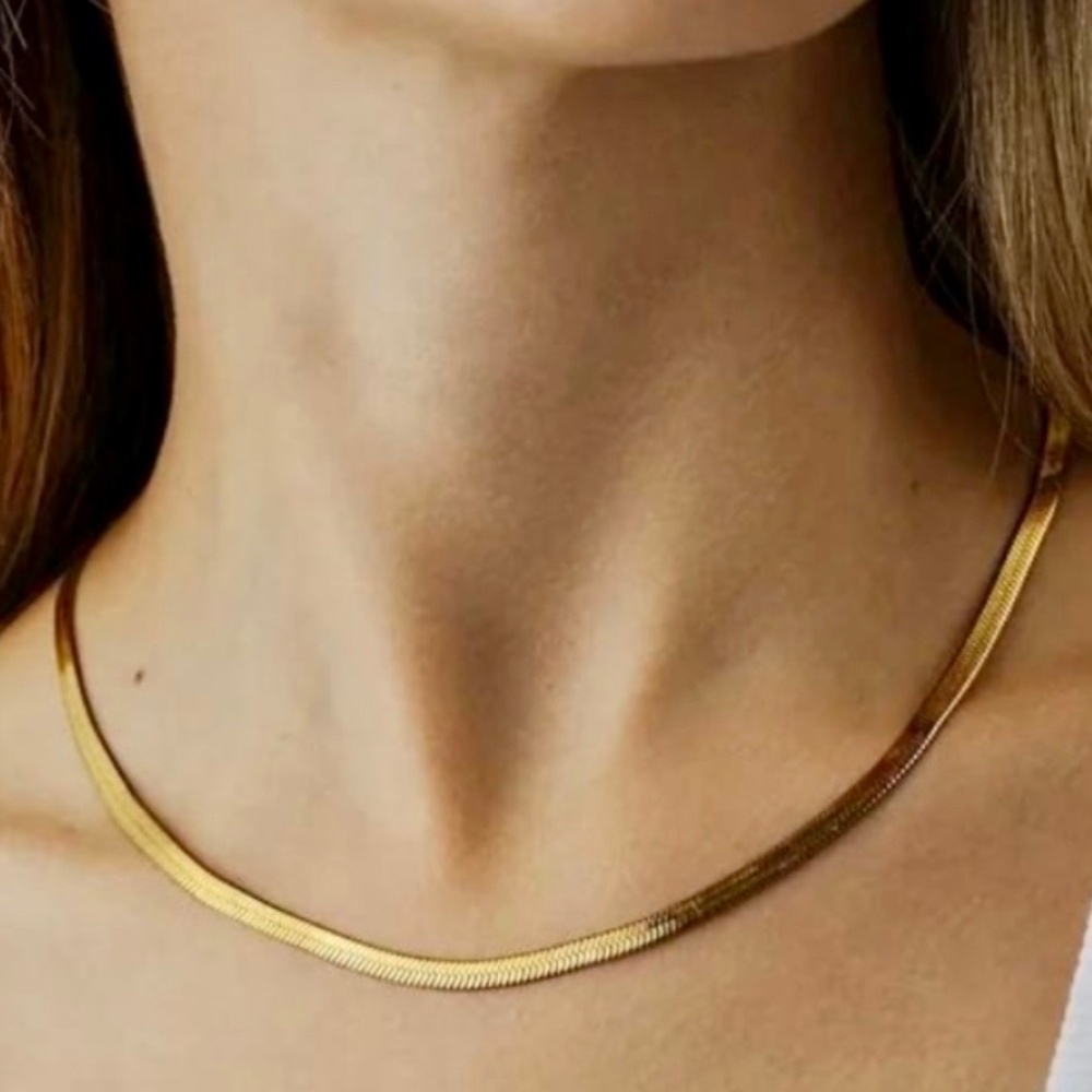 14k gold plated chain over 925 Made in Italy